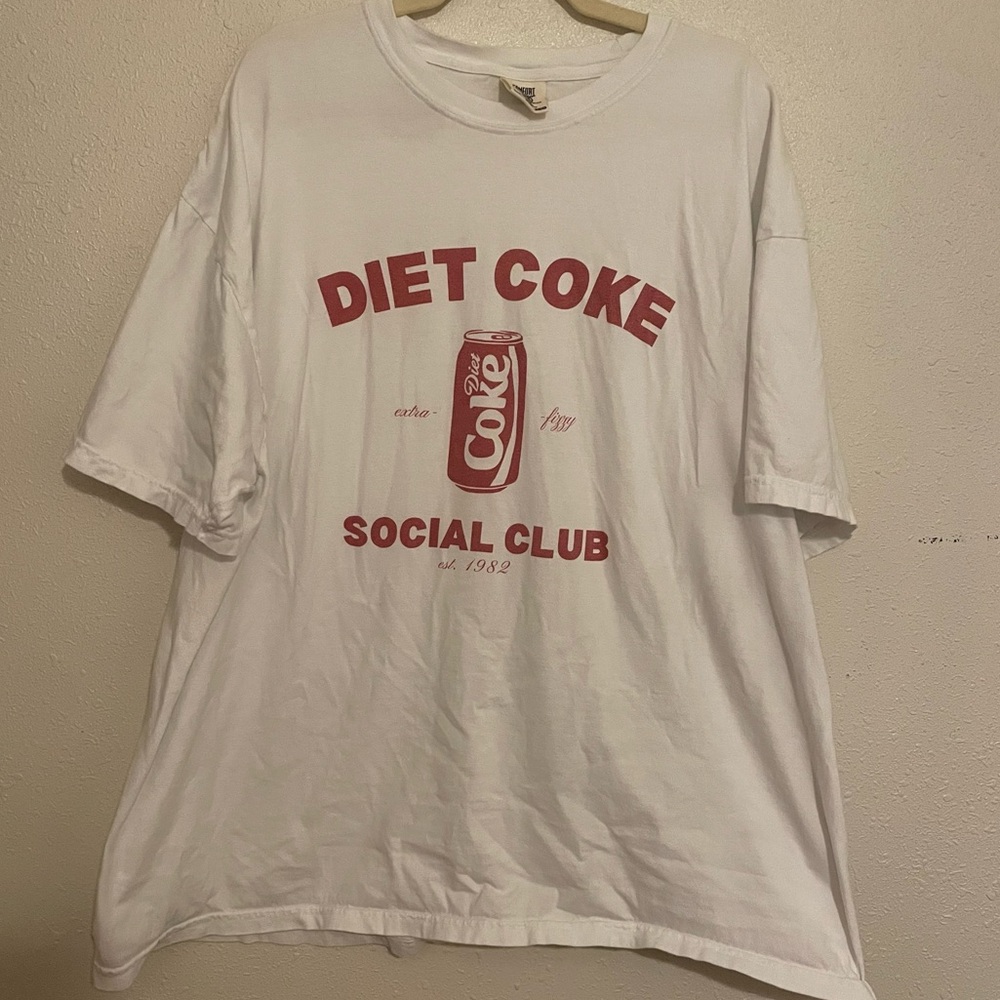Diet Coke Social Club Comfort Colors 3x T-shirt